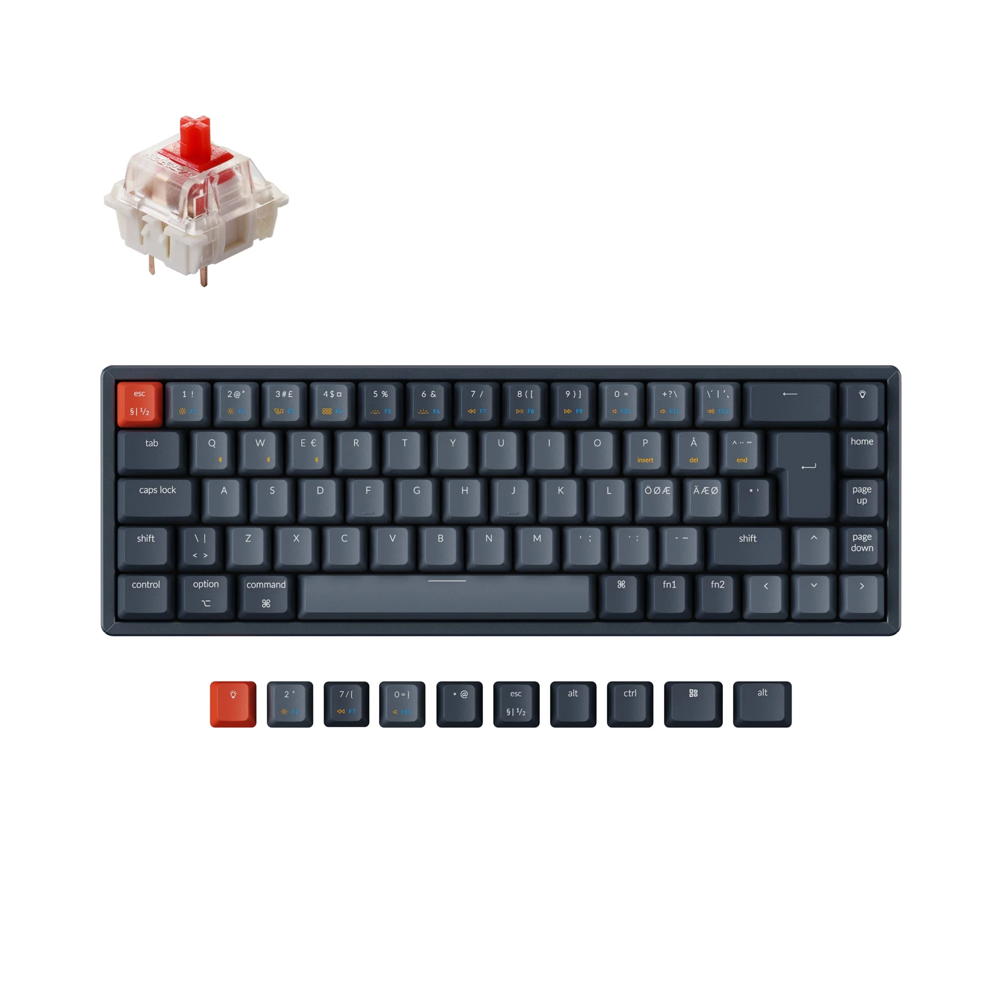 Nordic ISO Keyboards Collection - Wholesale